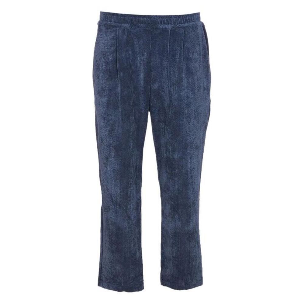 FAMILY FIRST Men's Corduroy Pleated Pants Men BLUE